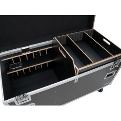 Roadinger TW-2 Pro 120cm housebox med hjul, skilleplader og topbakker