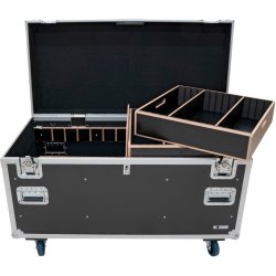 Roadinger TW-2 Pro 120cm housebox med hjul, skilleplader og topbakker