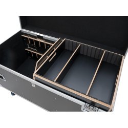 Roadinger TW-2 Pro 120cm housebox med hjul, skilleplader og topbakker