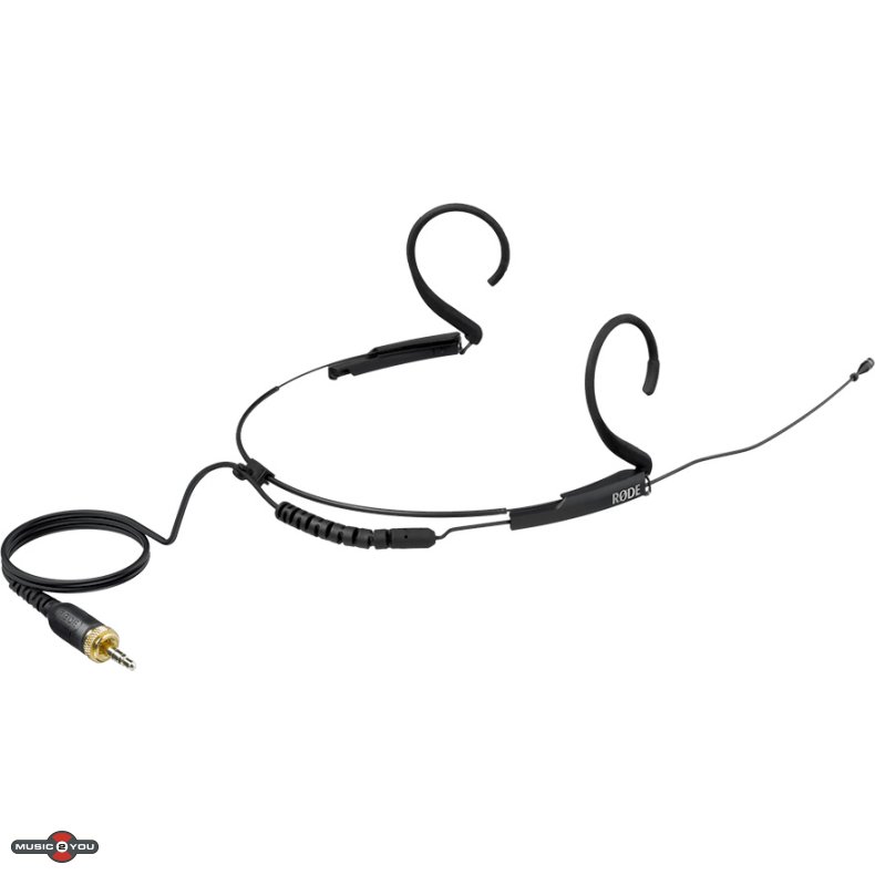 R�de HS2-BL LARGE Headset med 3,5mm Minijack oml�ber stik (Kugle) - Sort
