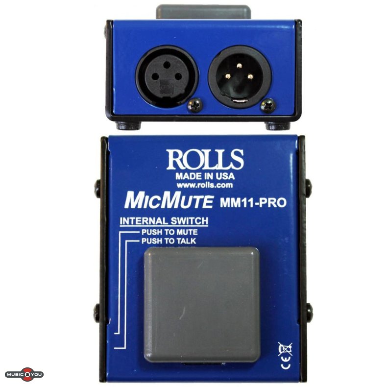 Rolls MM11 Pro Mic Mute Pedal