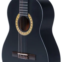 Santana Classical 18 Klassisk guitar 4/4 - Matt Black