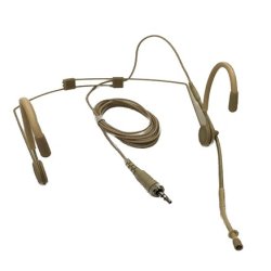 Scanmic HS8011-C3 Headset med Sennheiser 3,5mm Minijack omlber stik (Kugle) - Beige
