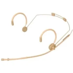 Scanmic HS8011-D4 Headset med Shure/JTS 4pol mini XLR stik (Kugle) - Beige
