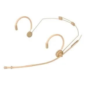 Scanmic HS8011-D4 Headset med Shure/JTS 4pol mini XLR stik (Kugle) - Beige