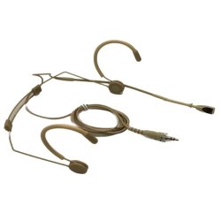 Scanmic HS8013-C3 Headset med Sennheiser 3,5mm Minijack omlber stik (Nyre) - Beige