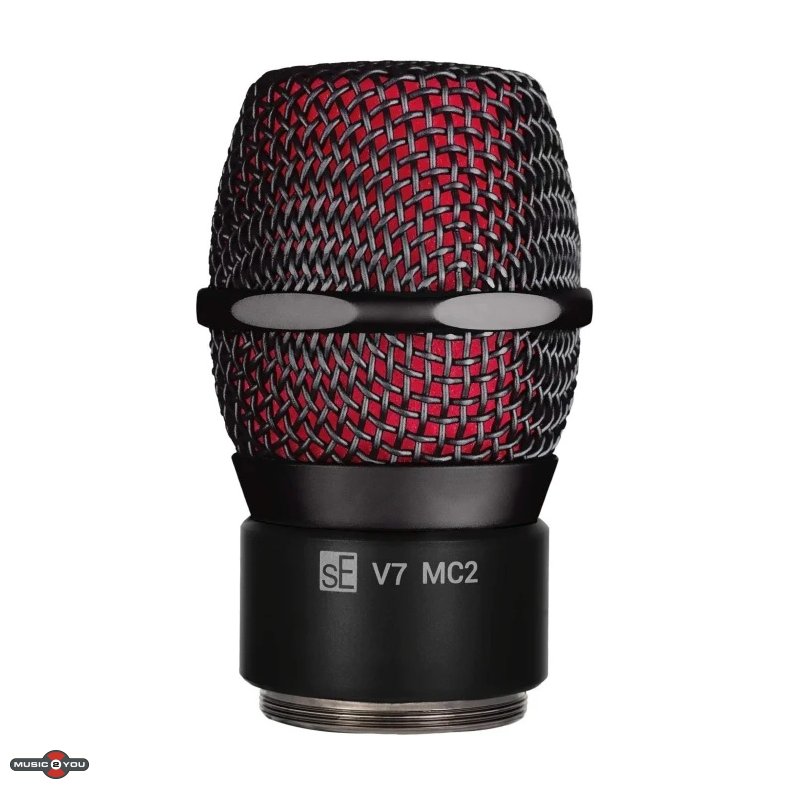 SE Electronics V7 MC2 Supercardioid Mikrofon hoved til Sennheiser Tr�dl�s System - Sort