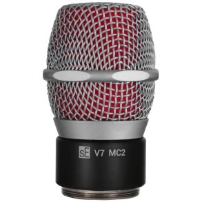 SE Electronics V7 MC2 Supercardioid Mikrofon hoved til Sennheiser Tr�dl�s System - Sort/S�lv