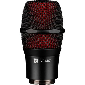 SE Electronics V8 MC1 Supercardioid Mikrofon hoved til Shure Tr�dl�s System - Sort