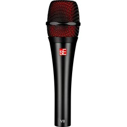 SE Electronics V8 Supercardioid Dynamisk Vokal mikrofon - Sort