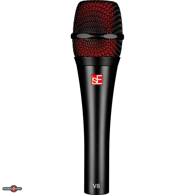SE Electronics V8 Supercardioid Dynamisk Vokal mikrofon - Sort