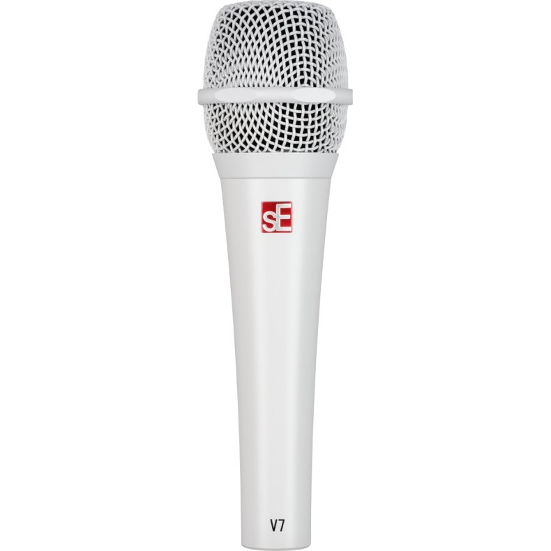 SE Electronics V7 Supercardioid Dynamisk Vokal mikrofon - Hvid