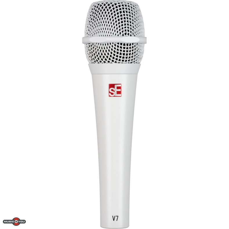 SE Electronics V7 Supercardioid Dynamisk Vokal mikrofon - Hvid