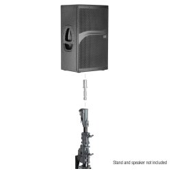 AH Spigot / Spud 28mm til 35mm Hjt tophat