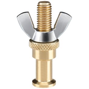 AH SS018 Spud med M10 udvendig gevind og vingmtrik til Super Clamp