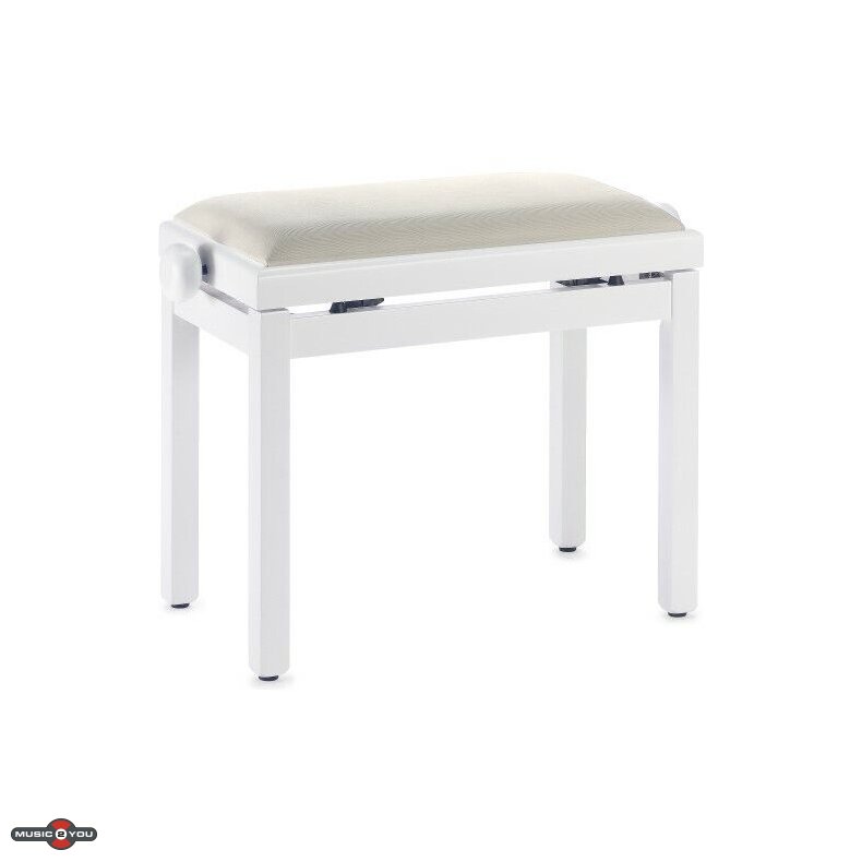 Stagg Klaverbnk - Mat Hvid / Beige Fljl