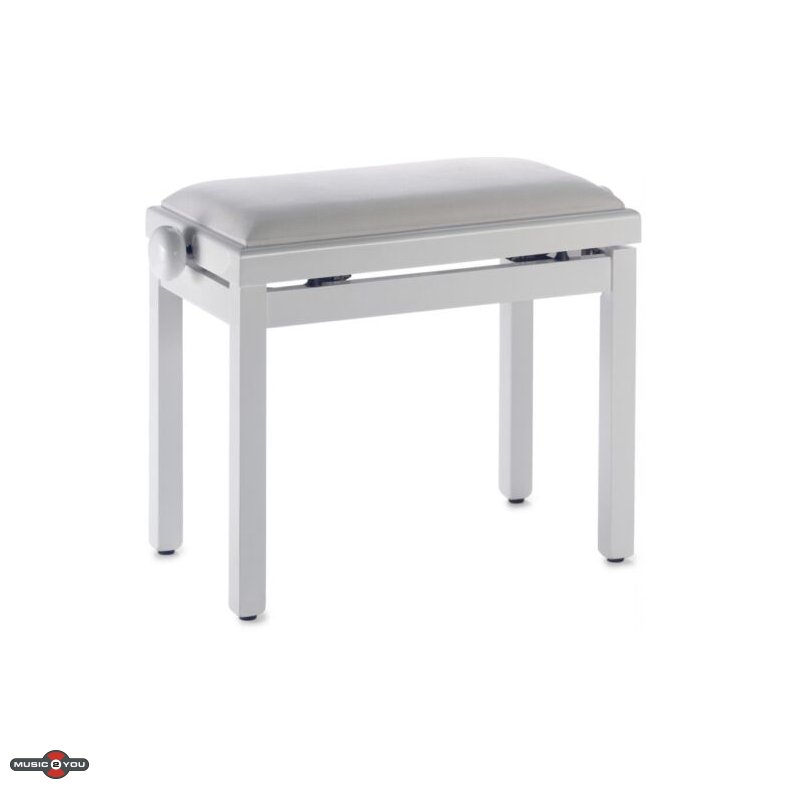 Stagg Klaverbnk - Mat Hvid / Hvid Fljl