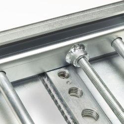 AH TENTCLAMP S Justerbar telt beslag - Slv