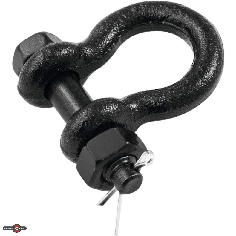 Safetex Sj�kel 1T med bolt og m�trik - Sort