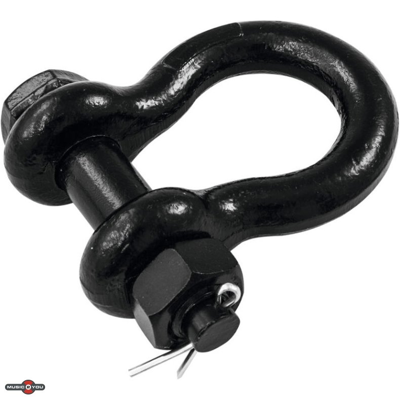 Safetex Sj�kel 3,25T med bolt og m�trik - Sort