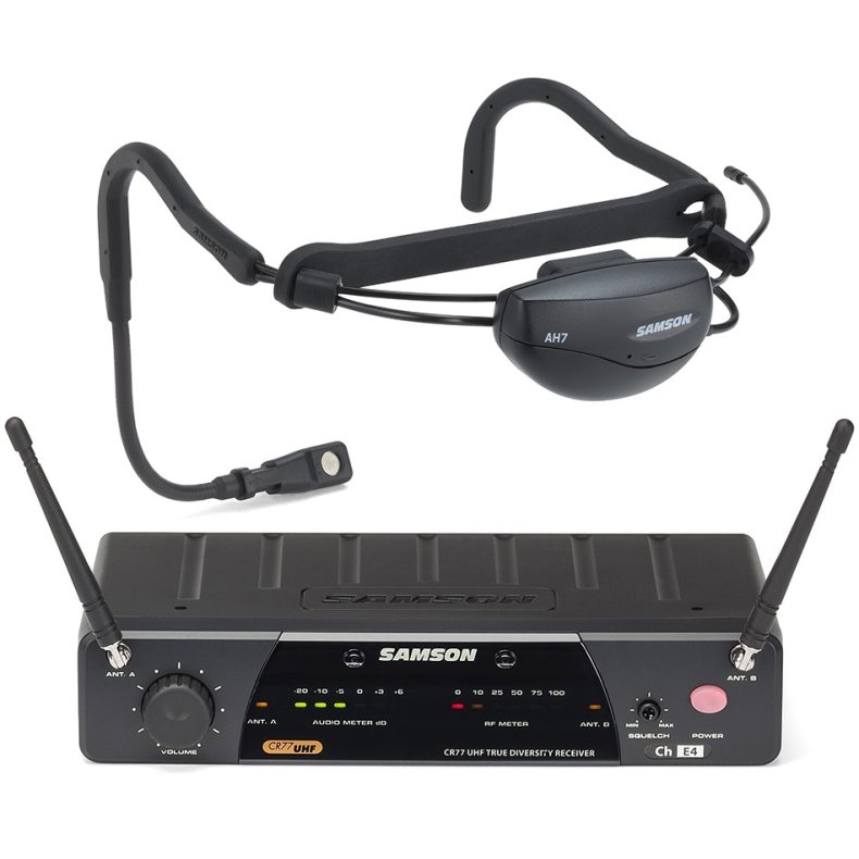 Samson Airline77 Fitness Trdls Headset System - E2: 863,625 MHz