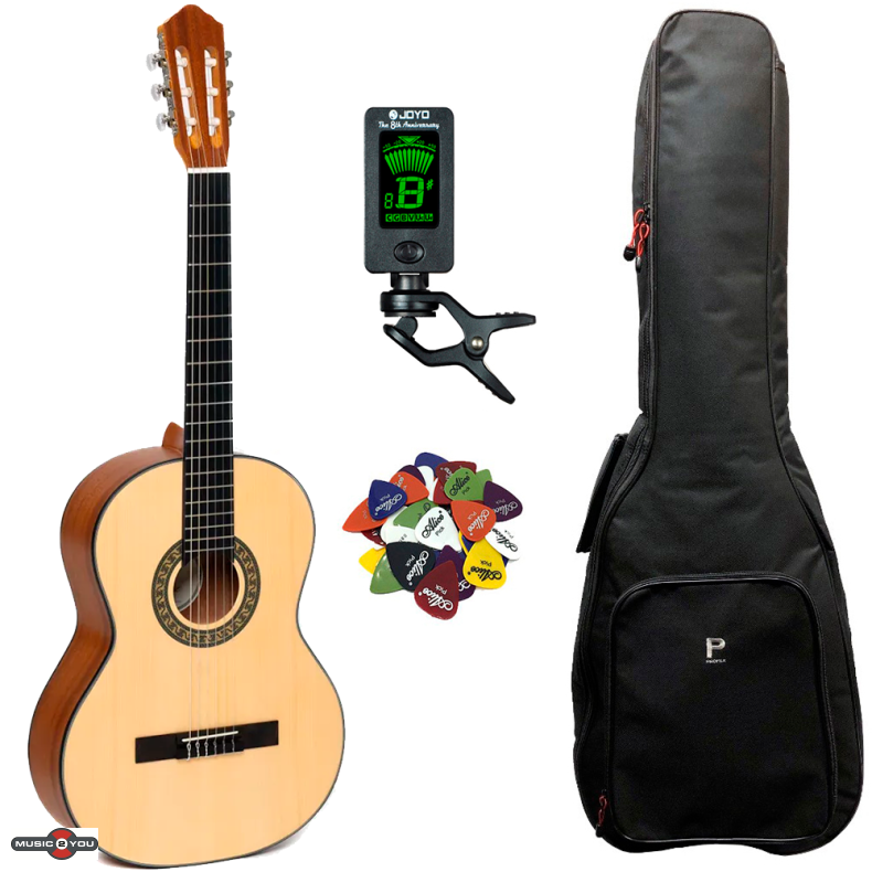 Santana Classical 18 Klassisk guitar 4/4 pakke - Satin