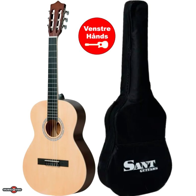 Sant Guitars CJ-36L SNA V2 - 3/4 Spansk B�rne guitar - Natur  - Venstreh�nds