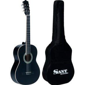 Sant Guitars CL-50 SBK V2 Spansk guitar - Sort