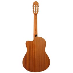 Santana B8 EQ CW v2 klassisk 4/4 guitar med pickup og tuner - HG Sunburst