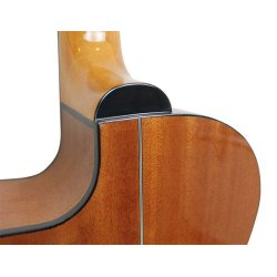 Santana B8 EQ CW v2 venstrehnds klassisk 4/4 guitar med pickup og tuner - Natur