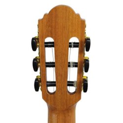 Santana B8 EQ CW v2 venstrehnds klassisk 4/4 guitar med pickup og tuner - Natur