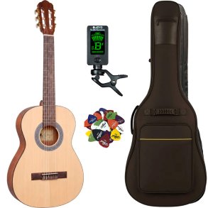 Santana Classical 17 Klassisk guitar 3/4 - Pakke - Nature