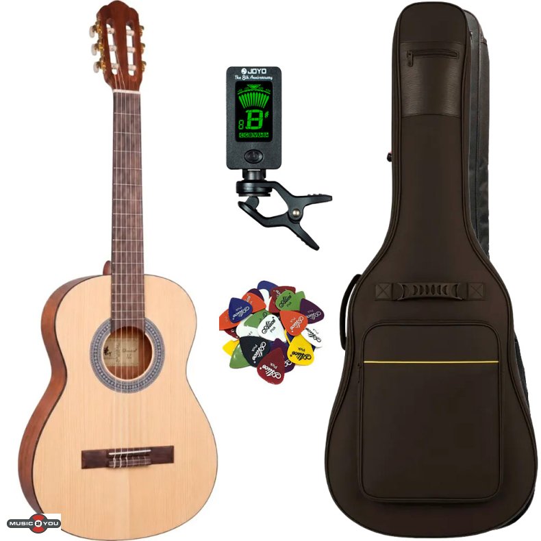 Santana Classical 17 Klassisk guitar 3/4 - Pakke - Nature