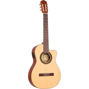Santana Classical 20 Spansk klassisk 4/4 guitar med pickup og tuner - Nature