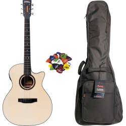 Santana Player G14 Western guitar pakkepakke - Natur