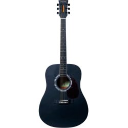 Santana Player D11 Western guitar - Sort