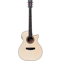Santana Player G14 Western guitar med pickup, tuner og cutaway - Natur