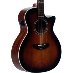 Santana Superb G94-12 BRS 12 Strenget Western guitar med pickup - Brown Burst