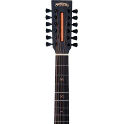 Santana Superb G94-12 BRS 12 Strenget Western guitar med pickup - Brown Burst