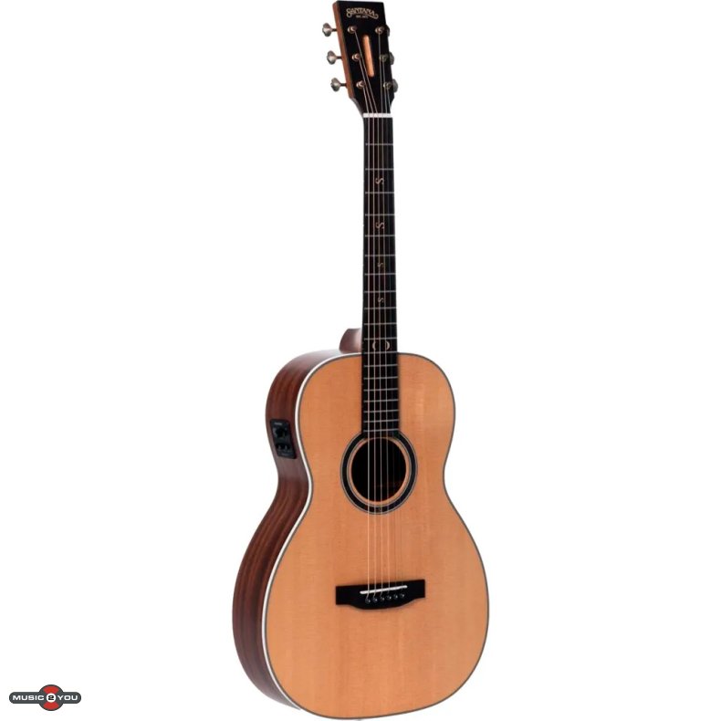 Santana Superb P94 NS Parlor Western guitar med pickup - Natur