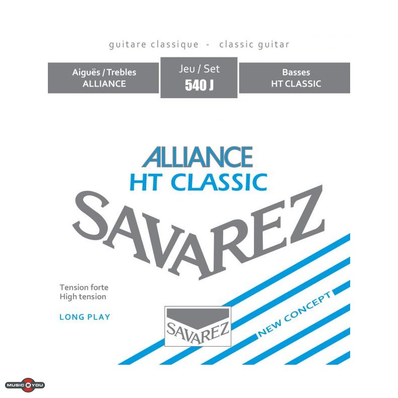 Savarez 540J High Tension - Spansk guitar strenge