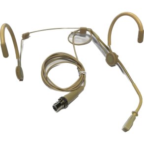 Scanmic HS8013-C4 Headset med Mipro 4pol Mini XLR stik (Nyre) - Beige
