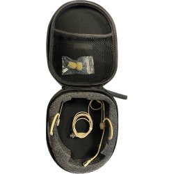 Scanmic HS8013-C4 Headset med Mipro 4pol Mini XLR stik (Nyre) - Beige