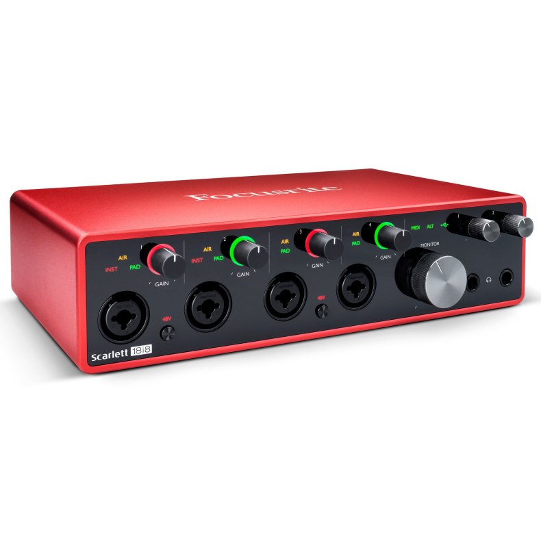 Focusrite Scarlett 18i8 3rd Gen Lydkort