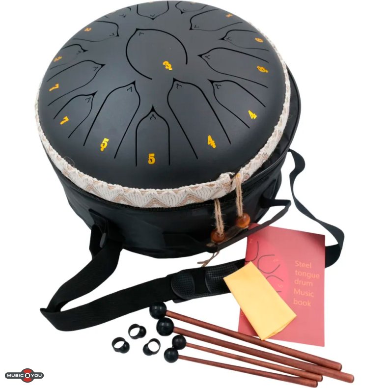 Shelter TGD1315 tongue tromme - C Major - Sort