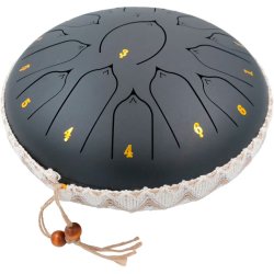 Shelter TGD1315 tongue tromme - C Major - Sort