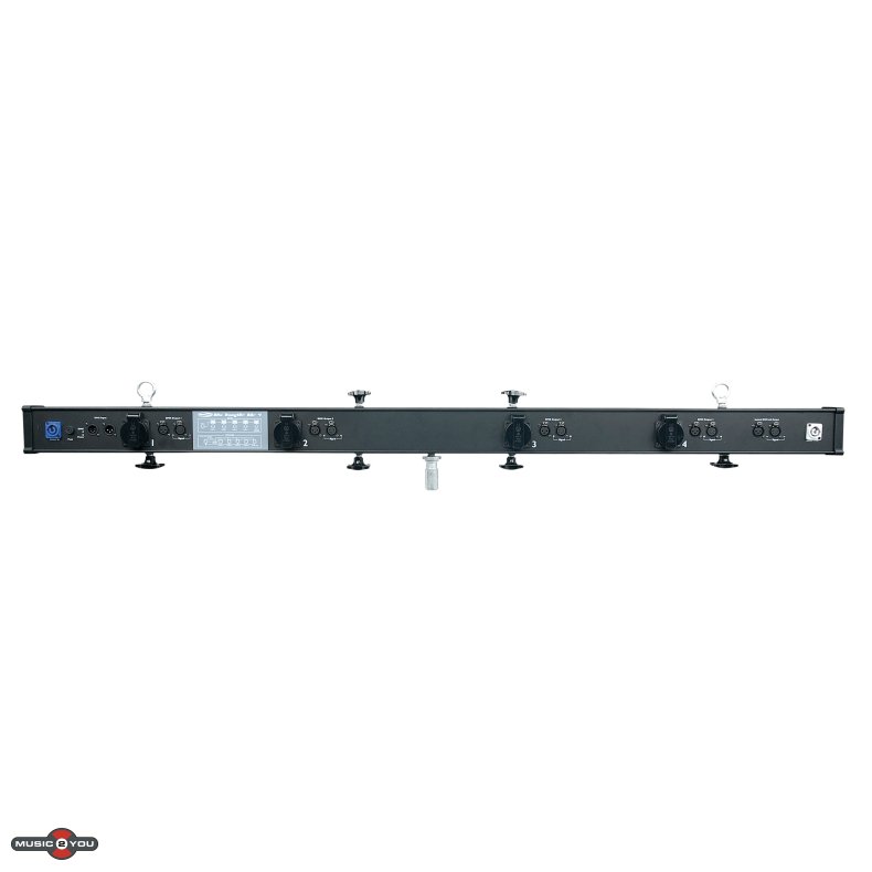 Showtec DMX Booster Bar 4 - T-bar med DMX og str�m