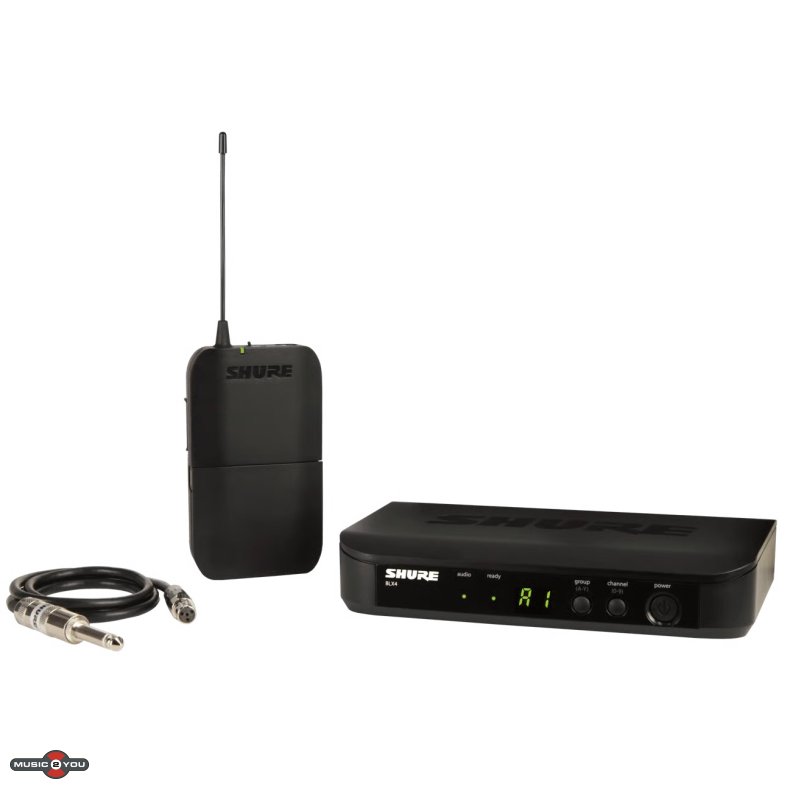 Shure BLX14 Trdls Lommesender system med GTR kabel - Bnd S8