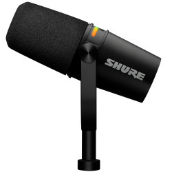 Shure MV7+ Podcast Mikrofon med USB og XLR udgang - Sort