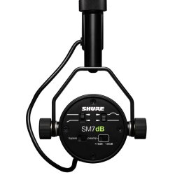 Shure SM7dB Aktiv Dynamisk Podcast Mikrofon